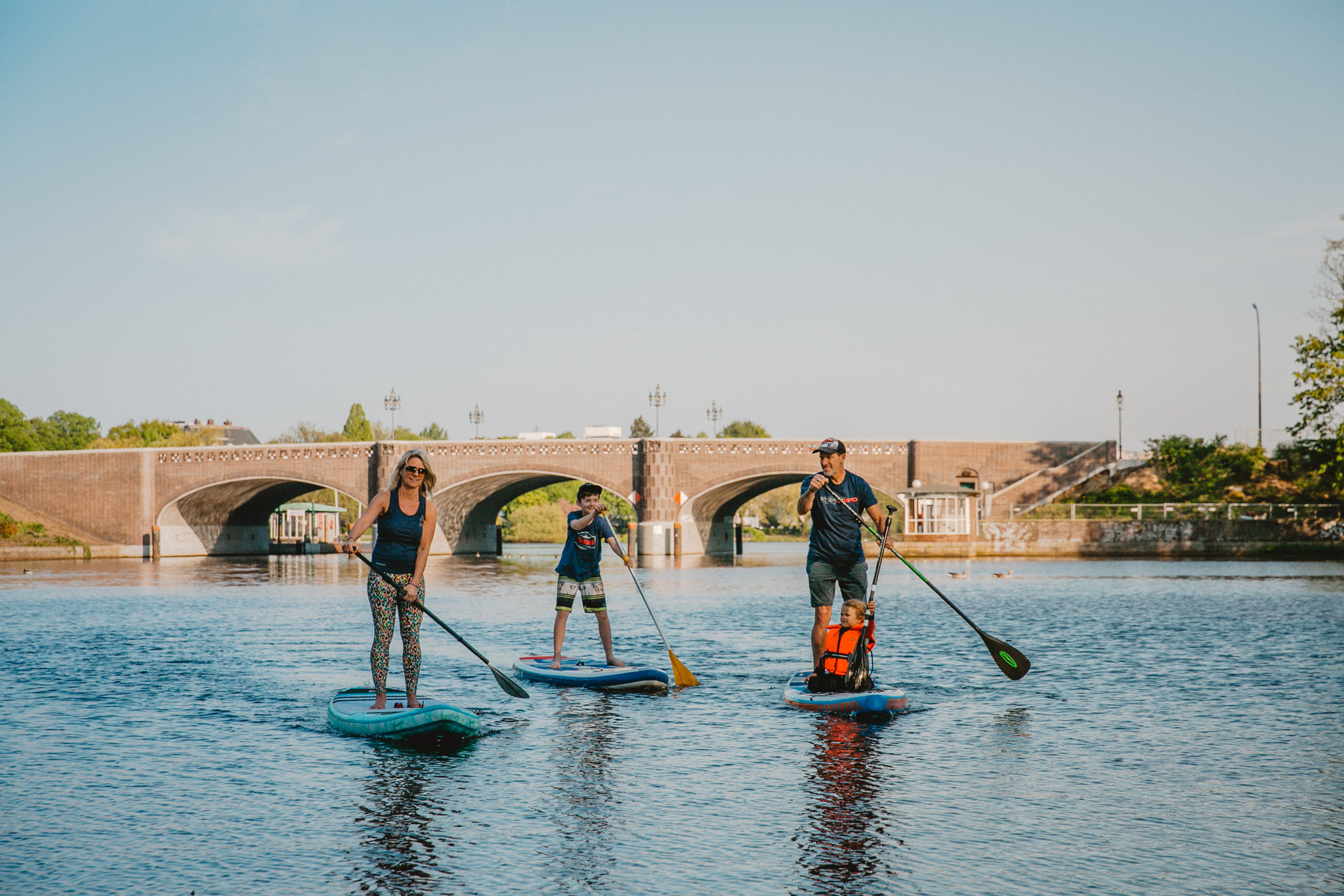 Stand Up Paddling auf der Alster SUP Verleih, Kurse, Touren in Hamburg